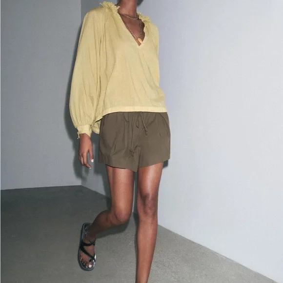 Ramie shirt ZW collection - Picture 1 of 9